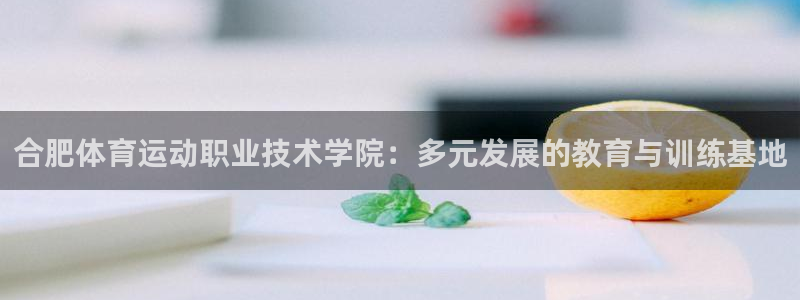 3377体育官方正版app神州：合肥体育运动职业技术