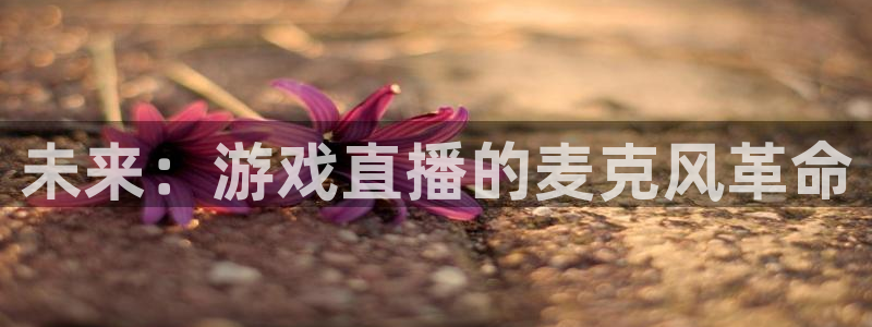 看球吧下载：未来：游戏直播的麦克风革命